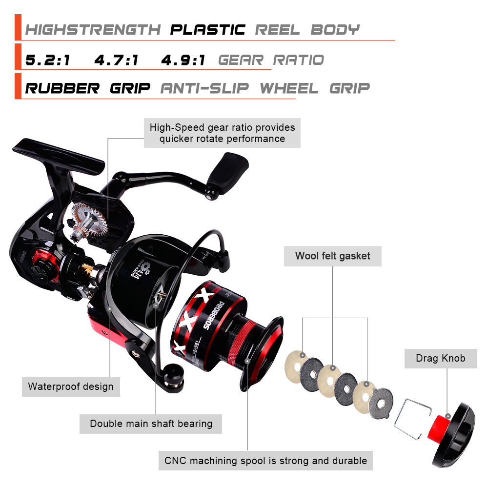 PROBEROS 스피닝 릴 9-23KG 최대 드래그 낚 - Trolling Reel 리뷰 및 가격